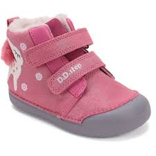 Rózsaszín kislány bakancs